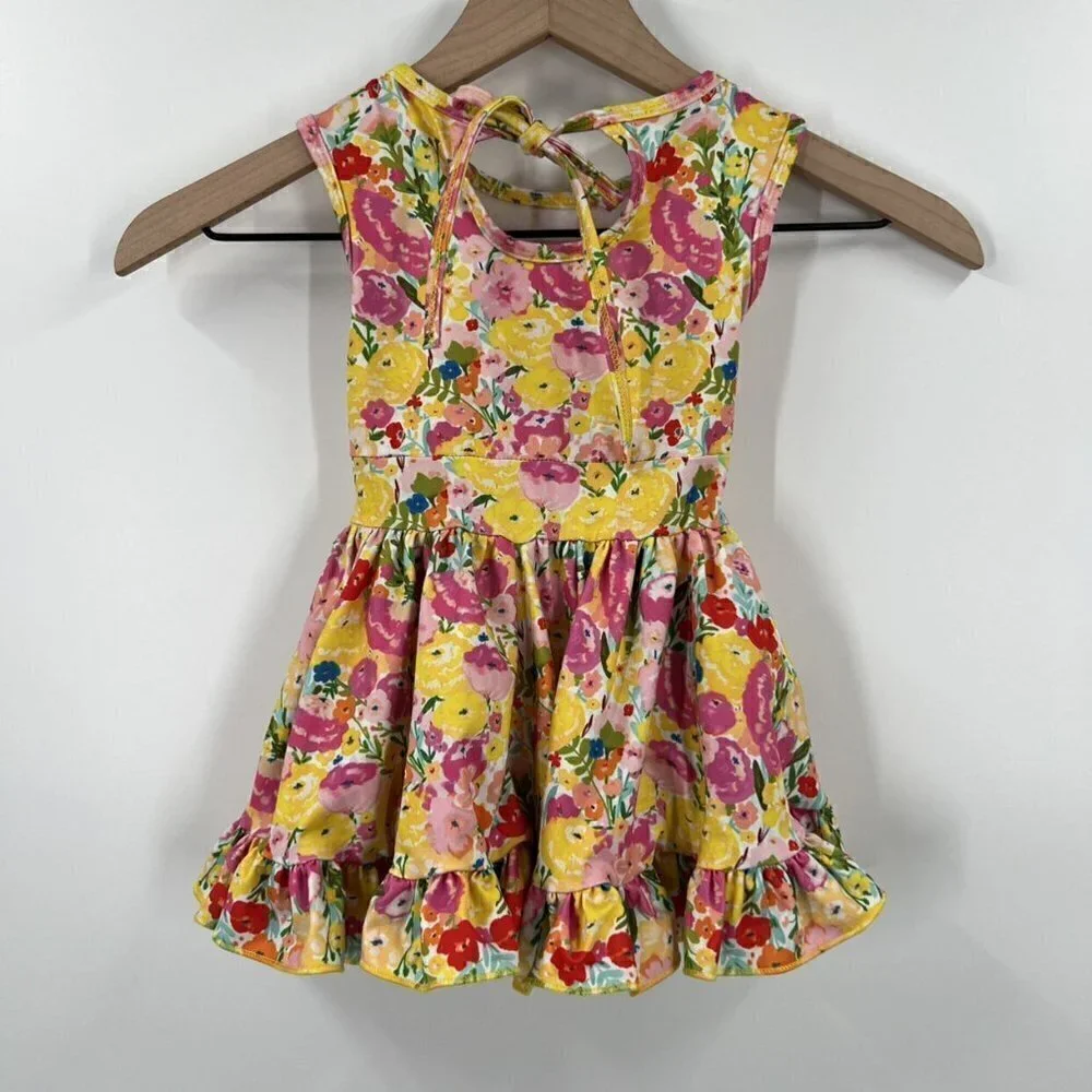 Girlhood Floral Twirl Dress